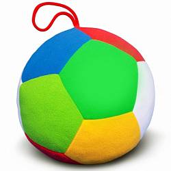 Игрушка мяч большой "Футбол" (Фокс – мякиши, 008 МЯКИШИsim) - миниатюра
